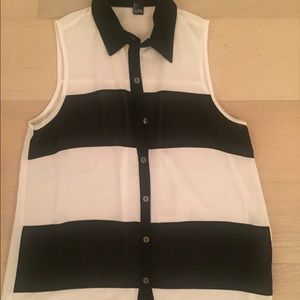 Forever 21 Striped Tank